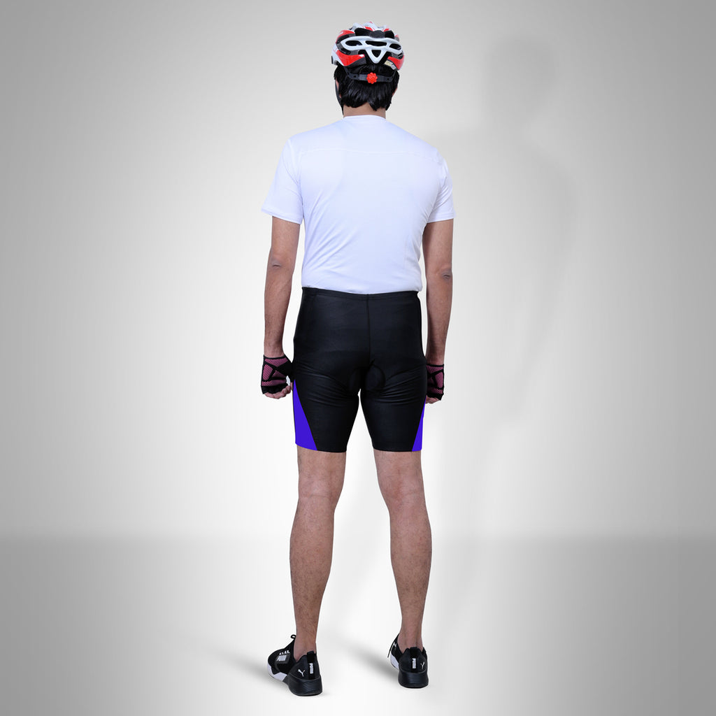 Cycling Shorts Zoom Padded Blue/Black - Main Image