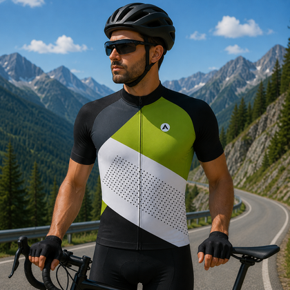 Cycling Jersey Half Sleeve STY-37