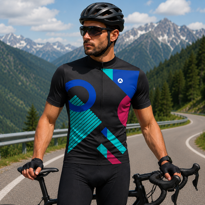 Cycling Jersey Half Sleeve STY-14