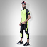 Delight Cycling Kit - 3Q & Jersey Black/FL