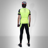 Delight Cycling Kit - Tight & Jersey Black/FL