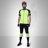 Delight Cycling Kit - Tight & Jersey Black/FL