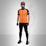 Delight Cycling Kit - Tight & Jersey Black/Orange