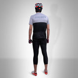 Demure Cycling Kit - 3Q & Jersey Black/Grey