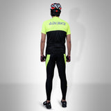 Demure Cycling Kit - Tight & Jersey Black/FL