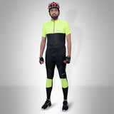 Demure Cycling Kit - Tight & Jersey Black/FL