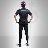 Diversity Cycling Kit - Tight & Jersey Black/Grey