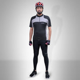 Diversity Cycling Kit - Tight & Jersey Black/Grey