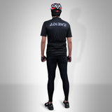 Diversity Cycling Kit - Tight & Jersey Black/Orange