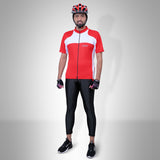 Diversity Cycling Kit - Tight & Jersey White/Red