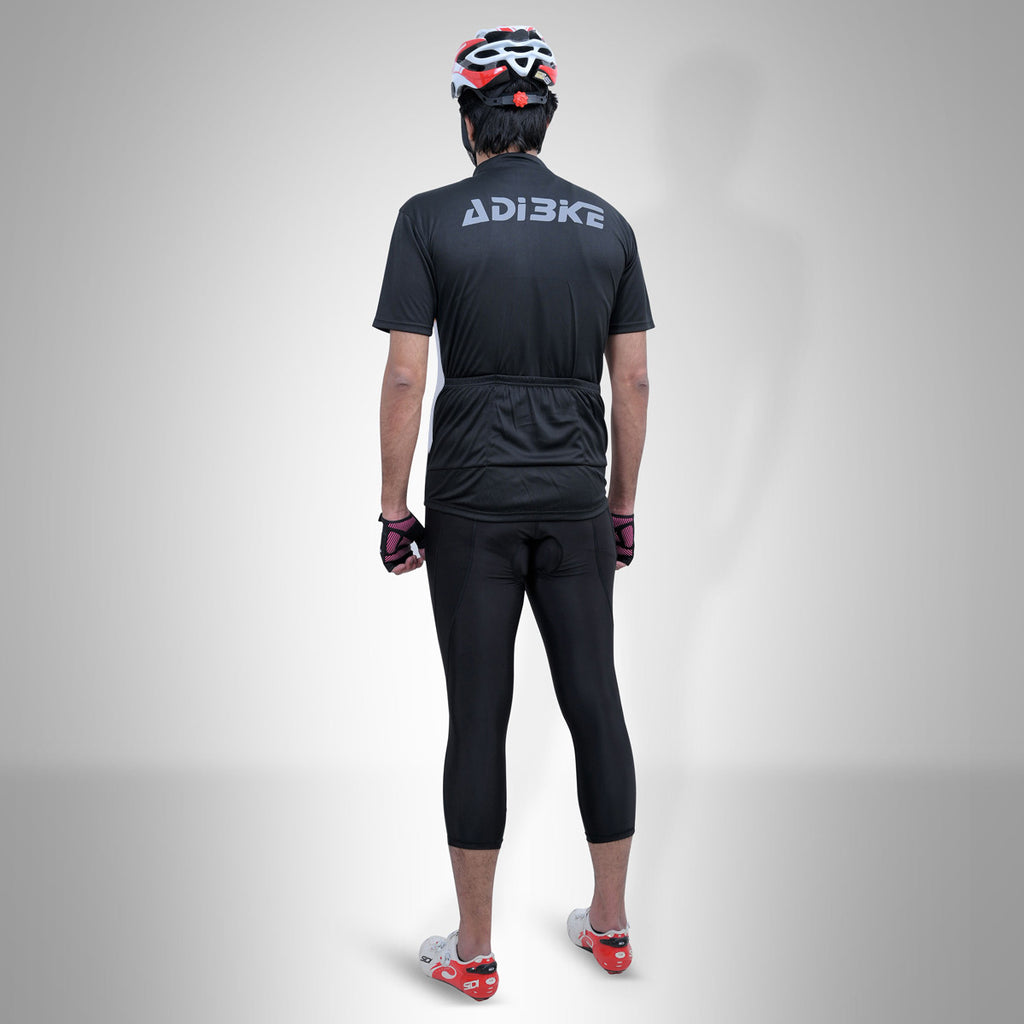 Diversity Cycling Kit - 3Q & Jersey Black/Grey