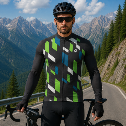 Men Cycling Full Sleeves Jerseys STY-10