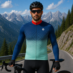 Men Cycling Full Sleeves Jerseys STY-12