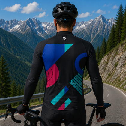 Men Cycling Full Sleeves Jerseys STY-14