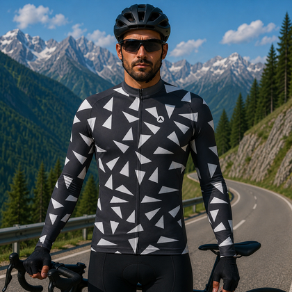 Men Cycling Full Sleeves Jerseys STY-17