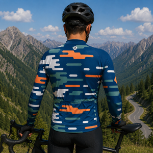 Men Cycling Full Sleeves Jerseys STY-33