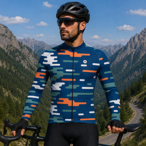 Men Cycling Full Sleeves Jerseys STY-33