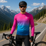 Men Cycling Full Sleeves Tee STY-03