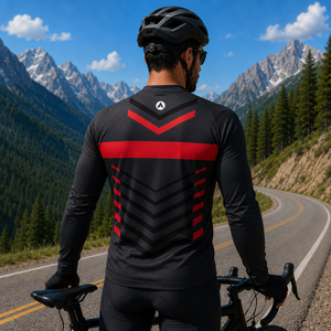 Men Cycling Full Sleeves Tee STY-07