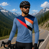 Men Cycling Full Sleeves Tee STY-08