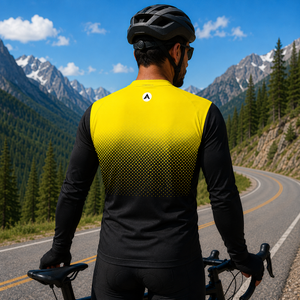 Men Cycling Full Sleeves Tee STY-09