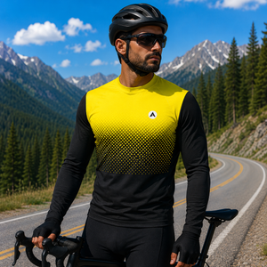 Men Cycling Full Sleeves Tee STY-09