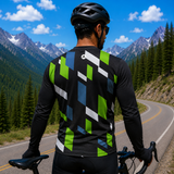 Men Cycling Full Sleeves Tee STY-10