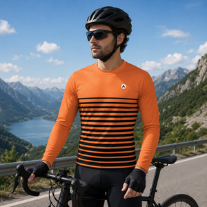 Men Cycling Full Sleeves Tee STY-13