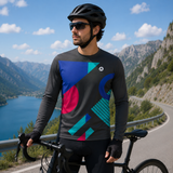 Men Cycling Full Sleeves Tee STY-14