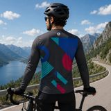 Men Cycling Full Sleeves Tee STY-14