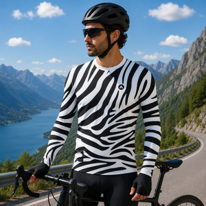 Men Cycling Full Sleeves Tee STY-16