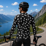 Men Cycling Full Sleeves Tee STY-17
