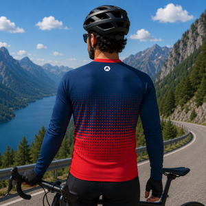 Men Cycling Full Sleeves Tee STY-19