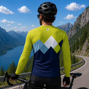 Men Cycling Full Sleeves Tee STY-21
