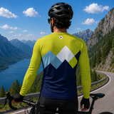 Men Cycling Full Sleeves Tee STY-21