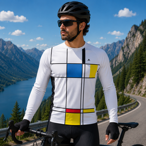Men Cycling Full Sleeves Tee STY-22