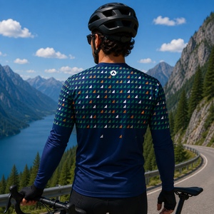 Men Cycling Full Sleeves Tee STY-23