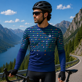 Men Cycling Full Sleeves Tee STY-23
