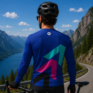 Men Cycling Full Sleeves Tee STY-24