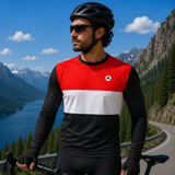 Men Cycling Full Sleeves Tee STY-27