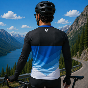 Men Cycling Full Sleeves Tee STY-28
