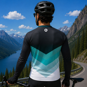 Men Cycling Full Sleeves Tee STY-29