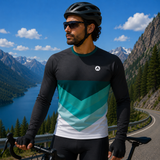 Men Cycling Full Sleeves Tee STY-29