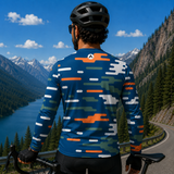 Men Cycling Full Sleeves Tee STY-33