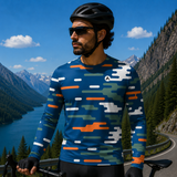 Men Cycling Full Sleeves Tee STY-33