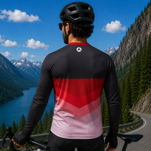 Men Cycling Full Sleeves Tee STY-34