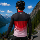 Men Cycling Full Sleeves Tee STY-34