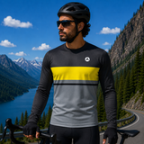 Men Cycling Full Sleeves Tee STY-35