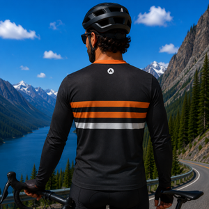 Men Cycling Full Sleeves Tee STY-36