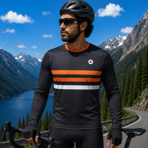 Men Cycling Full Sleeves Tee STY-36